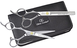 Zestaw nożyczek dla leworęcznych 5.0', wersja europejska - Olivia Garden SilkCut Pro Left Set EUR RH — Zdjęcie N1