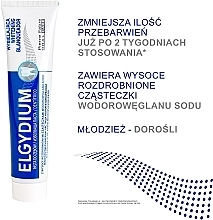 Wybielająca pasta do zębów z wysoce rozdrobnionymi cząsteczkami wodorowęglanu sodu - Elgydium Whitening — Zdjęcie N5