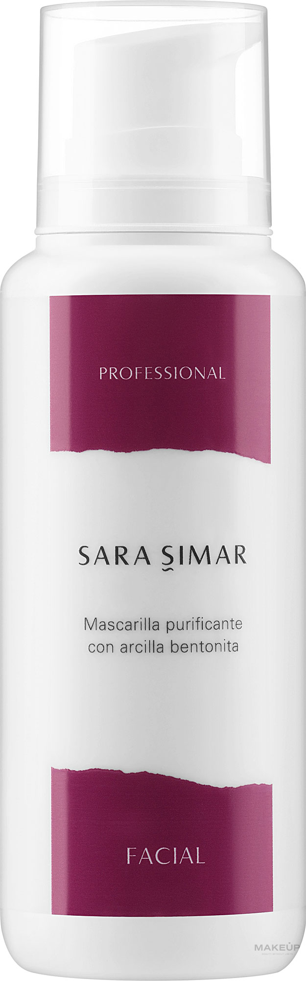 Oczyszczająca maska ​​do twarzy - Sara Simar Purifying Mask — Zdjęcie 200 ml