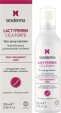 Spray do ciała - SesDerma Laboratories Lactyferrin CICA Skin Spray Solution Post-Treatment Care — Zdjęcie N2