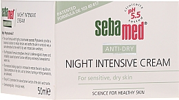 Ochronny krem do twarzy na noc - Sebamed Anti Dry Night Defence Cream — Zdjęcie N2