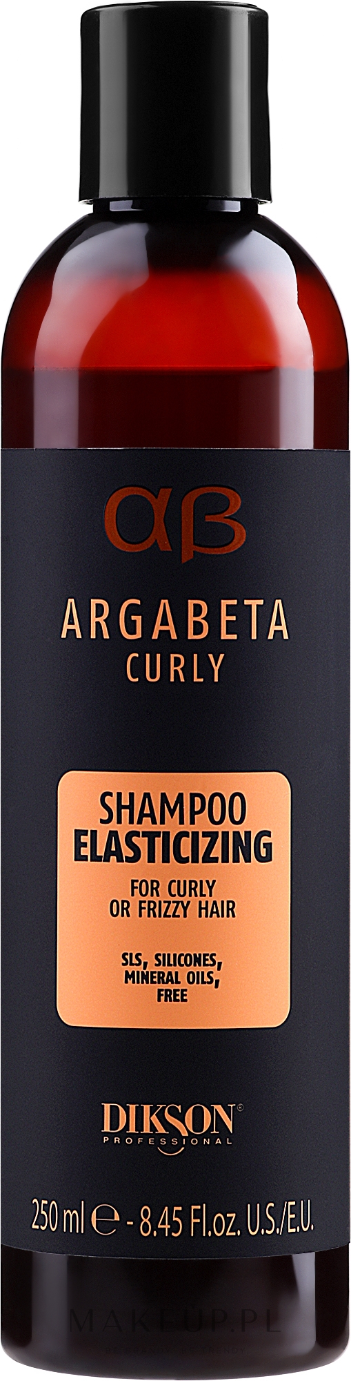 Arganowy szampon do kręconych włosów - Dikson ArgaBeta Curly Shampoo Elasticizing — Zdjęcie 250 ml