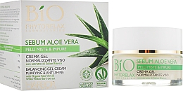 Kup Kremowy żel do twarzy - Phytorelax Laboratories Bio Phytorelax Sebum Aloe Vera Gel Cream