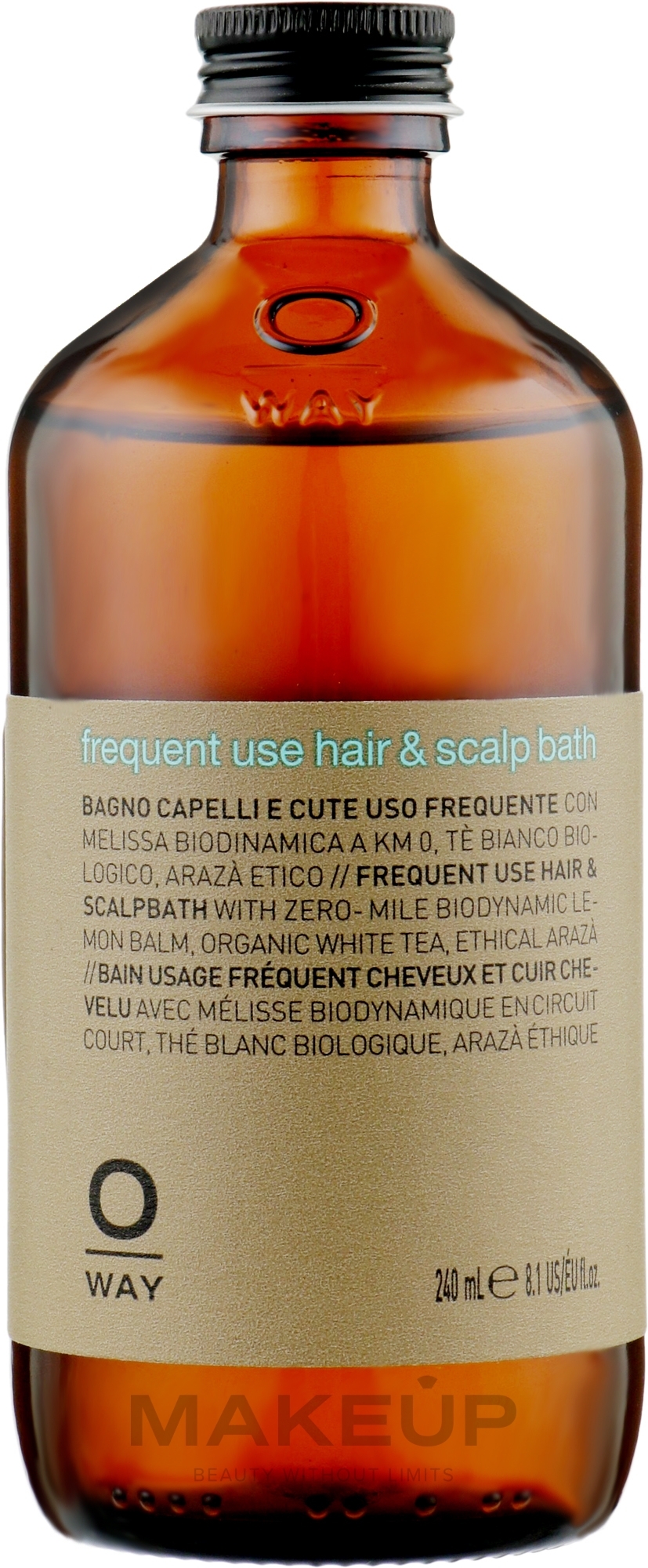 Szampon do codziennego mycia włosów - Oway Frequent Use Hair & Scalp Bath — Zdjęcie 240 ml