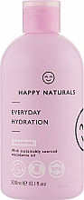 Codzienny szampon nawilżający do włosów - Happy Naturals Everyday Hydration Shampoo — Zdjęcie N1