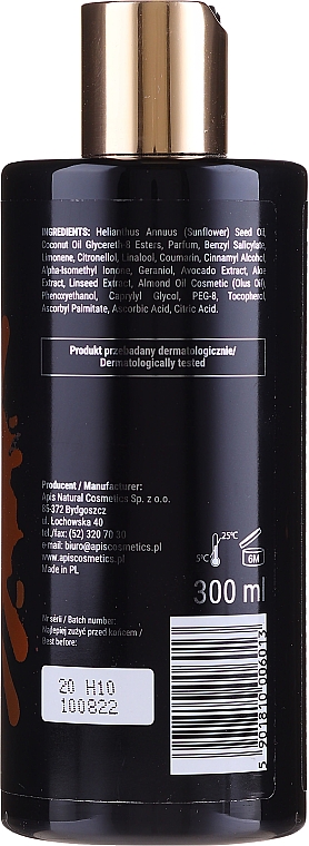 Witalizujący olejek do ciała - Apil Professional Olimp Fire Vitalizing Body Oil — Zdjęcie N2