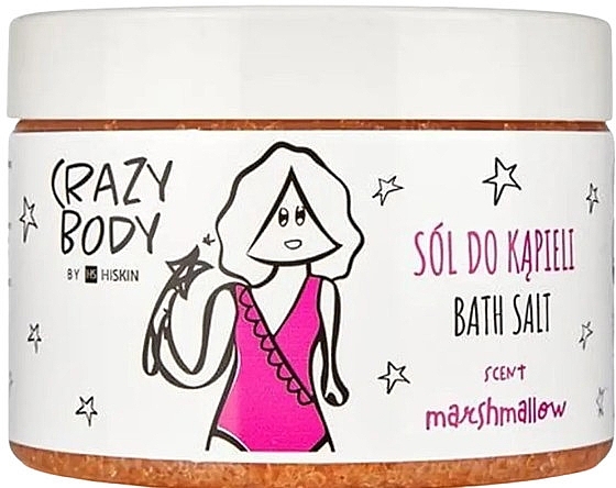 Sól do kąpieli Marshmallow - HiSkin Crazy Body Marshmallow — Zdjęcie N1