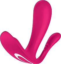 Wibrator ze stymulatorem analnym, różowy - Satisfyer Top Secret+ Wearable Vibrator With Anal Stimulator Pink — Zdjęcie N1