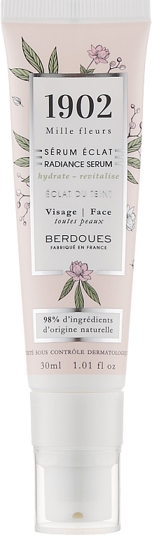 Serum do twarzy rozświetlające skórę - Berdoues 1902 Mille Fleurs Radiance Serum — Zdjęcie N3