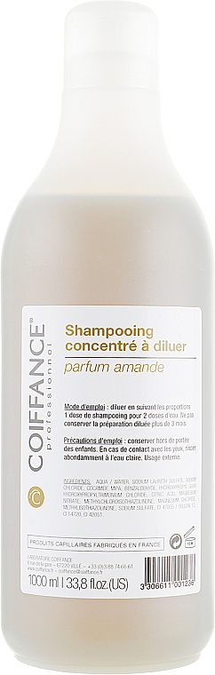 Szampon migdałowy - Coiffance Professionnel Technical Care Almond Concentrated Shampoo