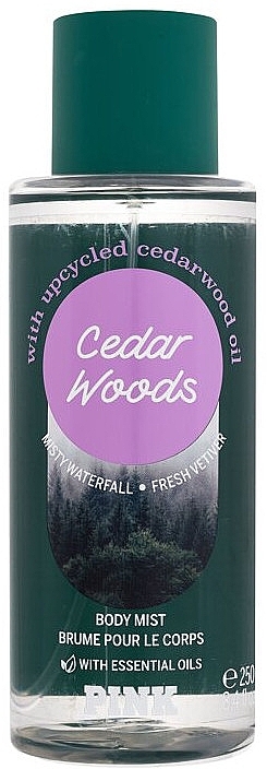 Perfumowana mgiełka do ciała - Victoria's Secret Pink Cedar Woods Body Mist — Zdjęcie N1