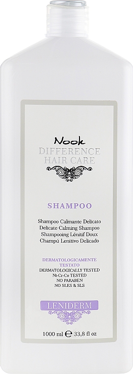 Kojący szampon do włosów - Nook DHC Leniderm Shampoo — Zdjęcie N3