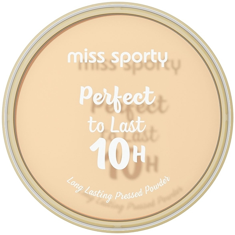 Puder do twarzy w kompakcie - Miss Sporty Perfect To Last 10H Long Lasting Pressed Powder