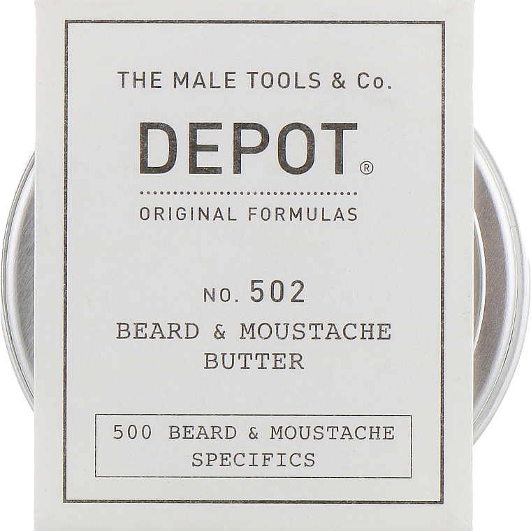 Odżywczy i zmiękczający olejek do brody i wąsów - Depot Beard&Moustache Specifics 502