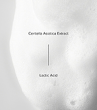 Oczyszczająca pianka do twarzy z kwasem mlekowym i ekstraktem z wąkroty azjatyckiej - Relance Lactic Acid + Centella Asiatica Extract Face Foam — Zdjęcie N4