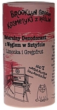 Kup Dezodorant w sztyfcie z węglem Limonka i grejpfrut - Brooklyn Groove Deodorant Stick