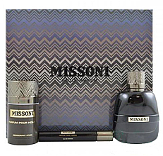 Kup Missoni Parfum Pour Homme - Zestaw (edp 100 ml + edp 10 ml + deo/stick 75 ml)