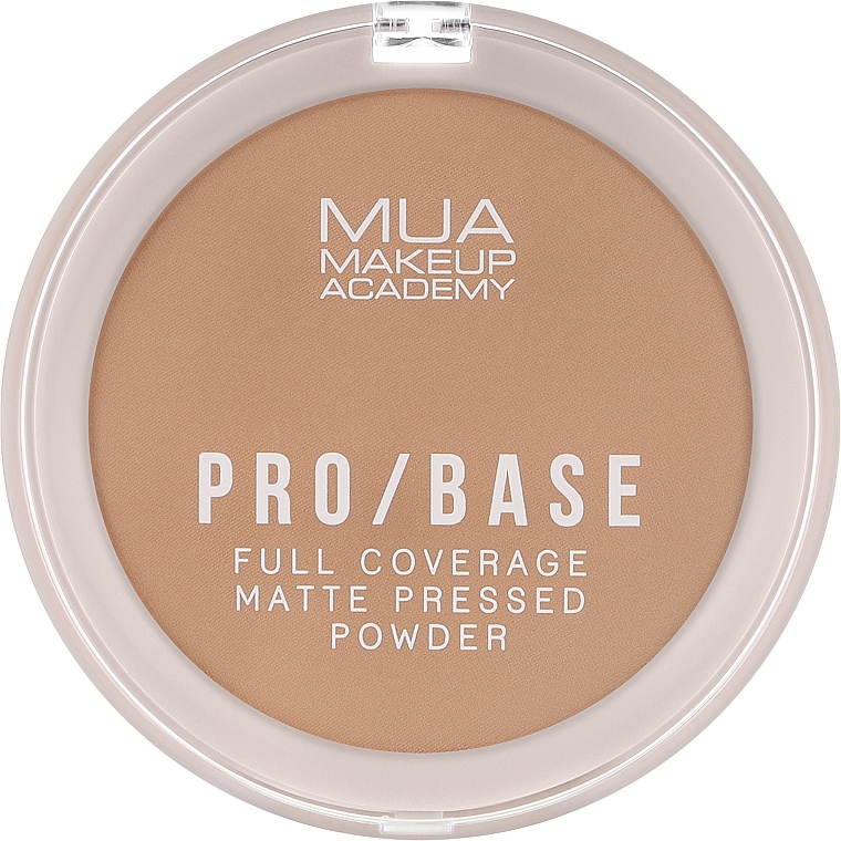 Matujący puder prasowany do twarzy - MUA Pro-Base Full Coverage Matte Pressed Powder — Zdjęcie N2