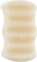 Gąbka konjac do wszystkich typów skóry, biała - Cosmo Shop Konjac Sponge Craft Box — Zdjęcie N1