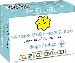 Kup WYPRZEDAŻ Organiczne mydło dla dzieci Rice Flowers - Sapone Di Un Tempo Organic Soap Baby Rice Flowers *
