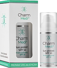 Krem przeciwsłoneczny do twarzy - Charmine Rose Charm Medi Sun Protect SPF50 — Zdjęcie N3