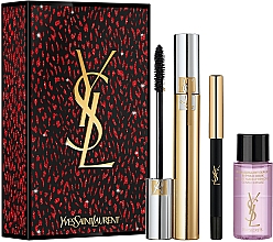 Kup Zestaw - Yves Saint Laurent Mascara Volume Effet Faux Cils Holiday Set (mascara/7.5ml + eye/pencil/mini + makeup/remover/8ml)