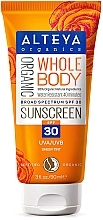 Kup Filtr przeciwsłoneczny do ciała - Alteya Organic Sunscreen Cream Whole Body SPF30