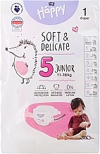 Kup Pieluchy dziecięce 11-18 kg, rozmiar 5 Junior, 1 sztuka - Bella Baby Happy Soft & Delicate