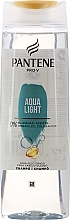 PRZECENA!  Lekki szampon nawilżający do włosów cienkich i ze skłonnością do przetłuszczania się - Pantene Pro-V Aqua Light * — Zdjęcie N20
