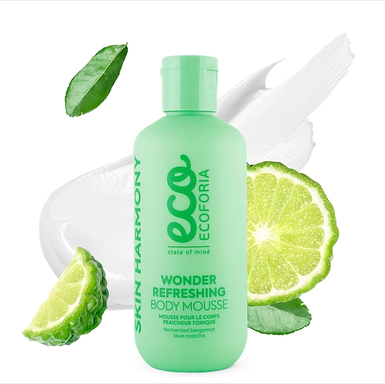 Odświeżający mus do ciała - Ecoforia Skin Harmony Wonder Refreshing Body Mousse — Zdjęcie N1