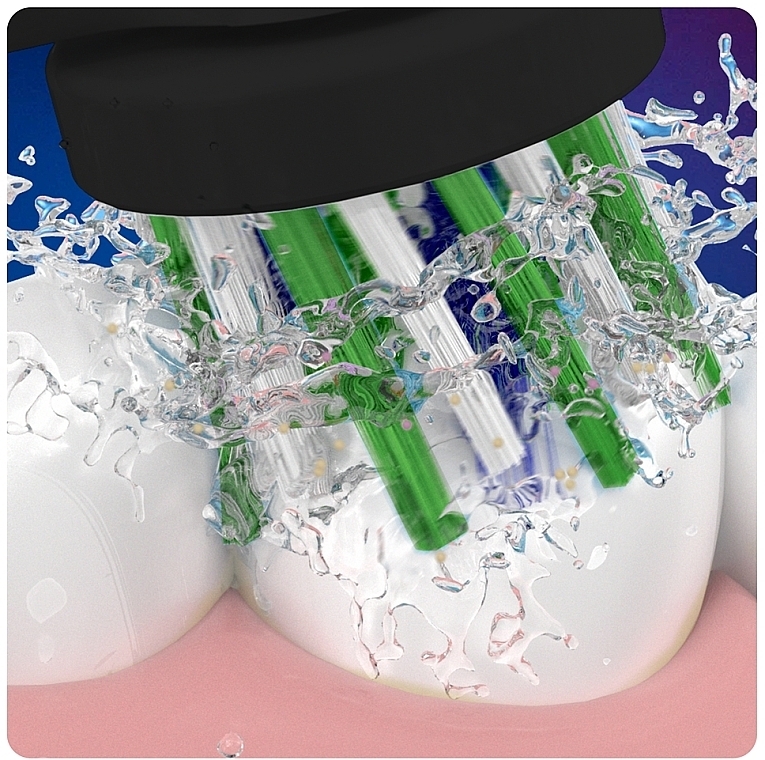 Elektryczna szczoteczka do zębów, czarna - Oral-B Vitality Pro x Clean Black — Zdjęcie N5