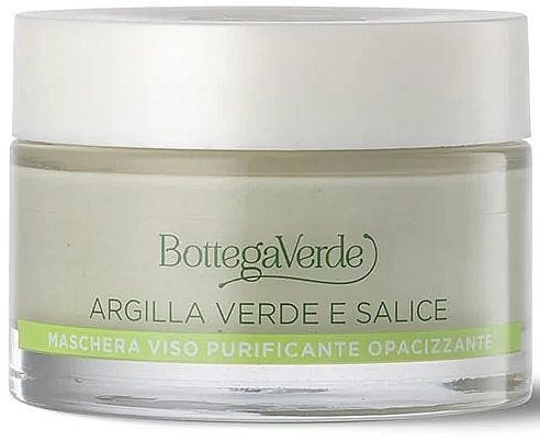 Oczyszczająca matująca maska do twarzy z gliny - Bottega Verde Purifying Mattifying Face Clay Mask — Zdjęcie N1