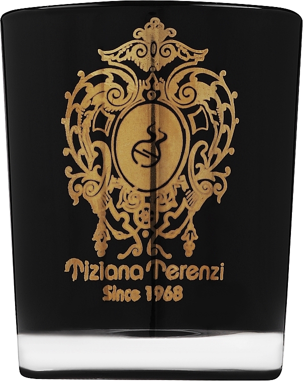 Tiziana Terenzi Foconero Scented Candle Black Glass - Świeca zapachowa
