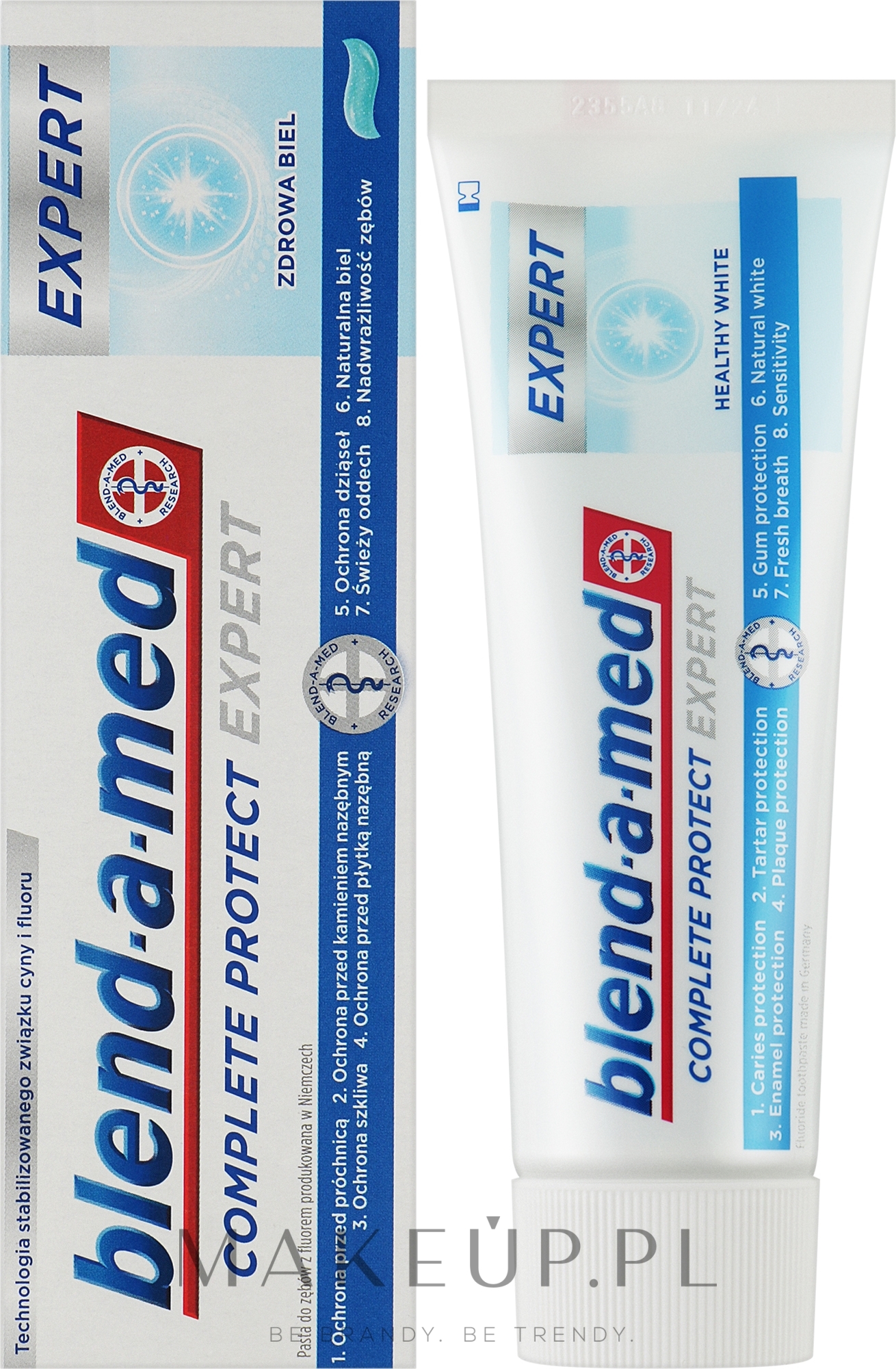 Wybielająca pasta do zębów - Blend-a-med Complete Protect Expert Healthy White Toothpaste — Zdjęcie 75 ml