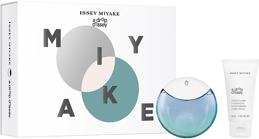 Issey Miyake A Drop D'Issey Fraiche - Zestaw (edp/50ml + h/cr/50ml) — Zdjęcie N1