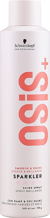 Spray nadający włosom blask - Schwarzkopf Professional OSiS+ Sparkler Shine Spray — Zdjęcie N1