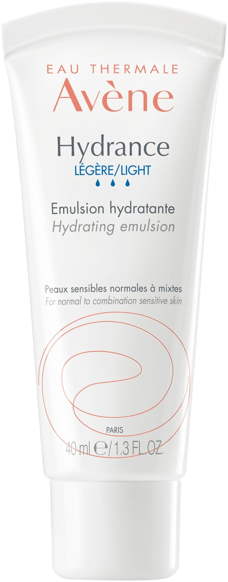 Lekka emulsja nawilżająca do twarzy - Avène Hydrance Hydrating Emulsion — Zdjęcie 40 ml