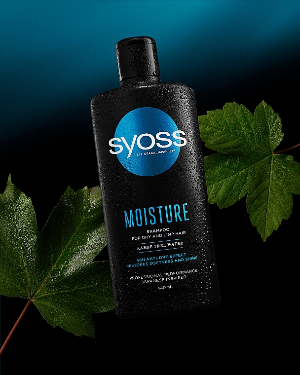 Szampon do włosów suchych i osłabionych - Syoss Moisture Shampoo — Zdjęcie N3