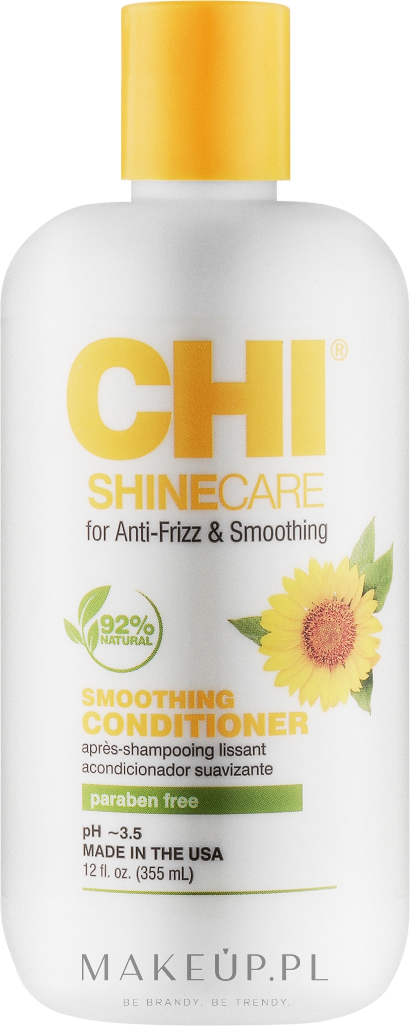 Wygładzająca odżywka do włosów - CHI Shine Care Smoothing Conditioner — Zdjęcie 355 ml