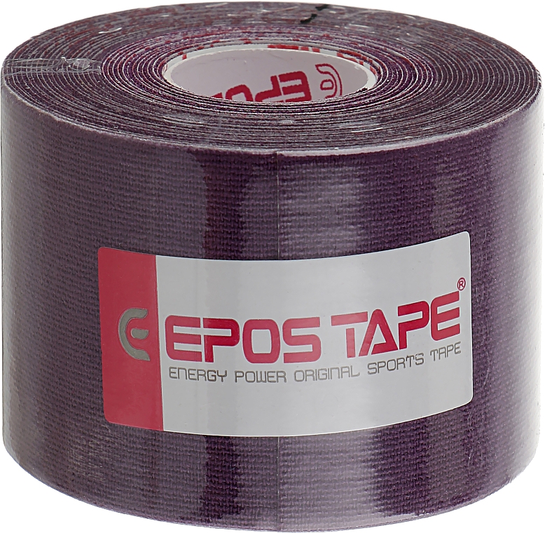 Taśma kinesio, fioletowa - Epos Tape Original — Zdjęcie N1