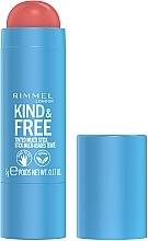 Multistick do twarzy i ust - Rimmel Kind & Free Tinted Multi Stick — Zdjęcie N2