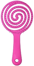 Kup Szczotka do włosów, różowa, okrągła - Inter-Vion Hair Brush Lollipop