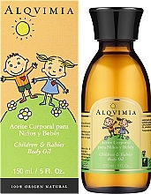Olejek do ciała - Alqvimia Children & Babies Body Oil — Zdjęcie N2