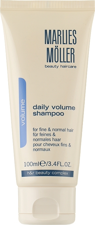 Szampon do codziennej pielęgnacji zwiększający objętość włosów - Marlies Moller Volume Daily Shampoo — Zdjęcie N2
