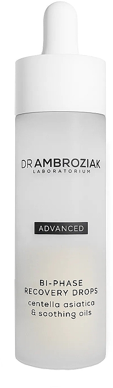 Rewitalizujące serum do twarzy - Dr Ambroziak Laboratorium Bi-Phase Recovery Drops — Zdjęcie N1