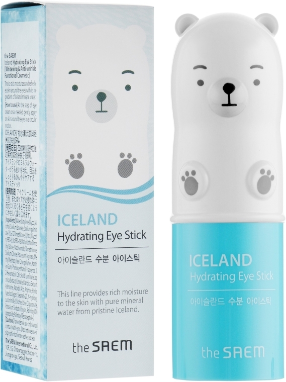 Nawilżający sztyft pod oczy - The Saem Iceland Hydrating Eye Stick — Zdjęcie N1
