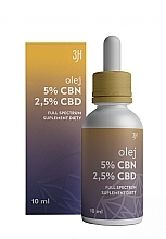 Kup Olej konopny o pełnym spektrum - 3H CBN 5% + CBD 2,5% Full Spectrum