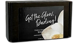 Zestaw Get The Glow, Darling! - I Want You Naked Coco Glow Beauty Trio (bath/60g + b/oil/100ml + b/scrub/90g) — Zdjęcie N1