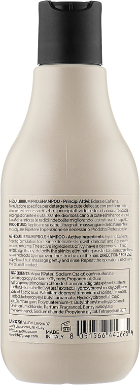Regenerujący szampon do włosów - Pro. Co Equilibrium Shampoo — Zdjęcie N2