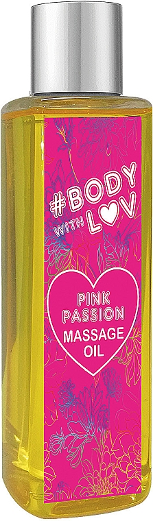 Olejek do masażu Pink passion - New Anna Cosmetics Body With Luv Massage Oil Pink Passion — Zdjęcie N1